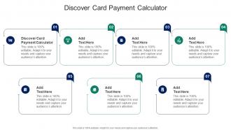 Discover Card Payment Calculator In Powerpoint And Google Slides Cpb