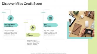 Discover Miles Credit Score In Powerpoint And Google Slides Cpb
