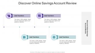 Discover Online Savings Account Review In Powerpoint And Google Slides Cpb