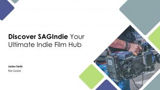 Discover Sagindie Your Ultimate Indie Film Hub PPT Template ST AI
