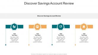 Discover Savings Account Review In Powerpoint And Google Slides Cpb