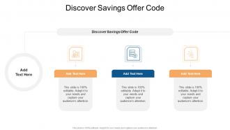 Discover Savings Offer Code In Powerpoint And Google Slides Cpb