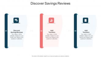 Discover Savings Reviews In Powerpoint And Google Slides Cpb