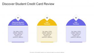 Discover Student Credit Card Review In Powerpoint And Google Slides Cpb