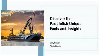 Discover The Paddlefish Unique Facts And Insights PPT Sample ST AI