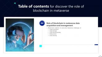 Discover The Role Of Blockchain In Metaverse BCT CD Engaging Customizable