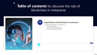 Discover The Role Of Blockchain In Metaverse BCT CD Impactful Researched