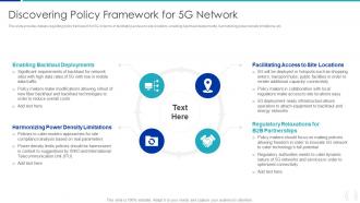 Discovering Policy Framework For 5G Network Proactive Approach For 5G Deployment