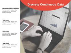 Discrete continuous data ppt powerpoint presentation inspiration images cpb