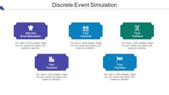 Discrete Event Simulation Ppt Powerpoint Presentation Summary Graphic Tips Cpb