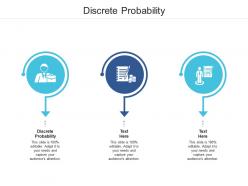 Discrete probability ppt powerpoint presentation summary professional cpb