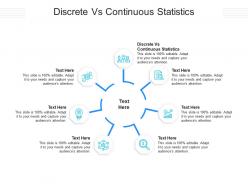 Discrete vs continuous statistics ppt powerpoint presentation layouts file cpb
