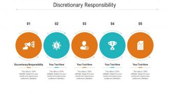 Discretionary responsibility ppt powerpoint presentation visual aids gallery cpb