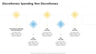 Discretionary Spending Non Discretionary In Powerpoint And Google Slides Cpb