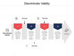 Discriminate validity ppt powerpoint presentation ideas graphics template cpb