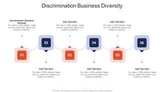 Discrimination Business Diversity In Powerpoint And Google Slides Cpb