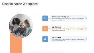 Discrimination Workplace In Powerpoint And Google Slides Cpb