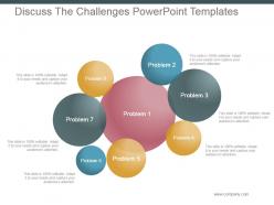Discuss the challenges powerpoint templates