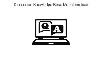 Discussion Knowledge Base Monotone Icon In Powerpoint Pptx Png And Editable Eps Format