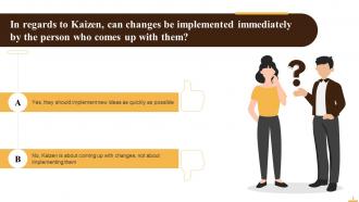 Discussion Questions for Kaizen Training Sessions Training Ppt Image Appealing