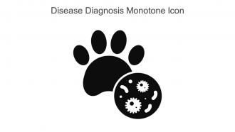 Disease Diagnosis Monotone Icon In Powerpoint Pptx Png And Editable Eps Format