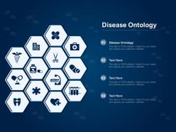 Disease ontology ppt powerpoint presentation model graphic tips