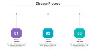 Disease process ppt powerpoint presentation visual aids icon cpb
