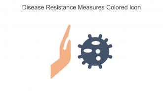 Disease Resistance Measures Colored Icon In Powerpoint Pptx Png And Editable Eps Format