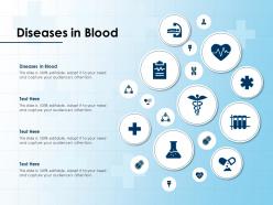 Diseases in blood ppt powerpoint presentation portfolio ideas
