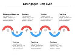 Disengaged employee ppt powerpoint presentation infographic template objects cpb