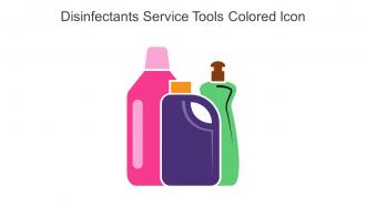 Disinfectants Service Tools Colored Icon In Powerpoint Pptx Png And Editable Eps Format