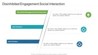 Disinhibited Engagement Social Interaction In Powerpoint And Google Slides Cpb