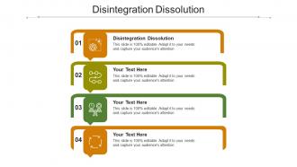 Disintegration dissolution ppt powerpoint presentation infographics display cpb