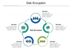 Disk encryption ppt powerpoint presentation inspiration diagrams cpb