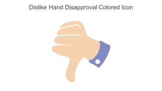 Dislike Hand Disapproval Colored Icon In Powerpoint Pptx Png And Editable Eps Format