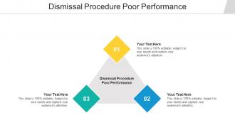 Dismissal procedure poor performance ppt portfolio gallery cpb