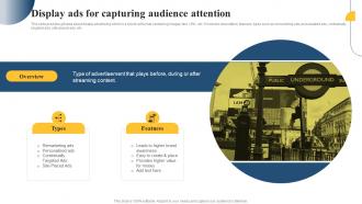 Display Ads For Capturing Audience Paid Media Advertising Guide For Small MKT SS V
