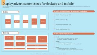 Display Advertisement Sizes For Desktop And Mobile Outbound Marketing Strategy For Lead Generation