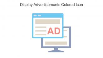 Display Advertisements Colored Icon In Powerpoint Pptx Png And Editable Eps Format