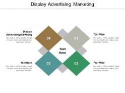 Display advertising marketing ppt powerpoint presentation portfolio example cpb