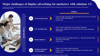 Display Advertising Models Major Challenges Of Display Advertising 1 1 MKT SS V