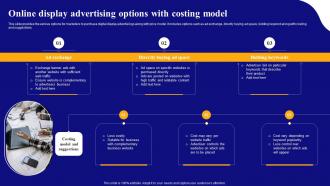Display Advertising Models Online Display Advertising Options With Costing Model MKT SS V