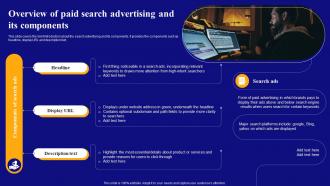 Display Advertising Models Overview Of Paid Search Advertising And Its Components MKT SS V