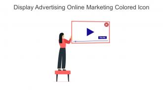 Display Advertising Online Marketing Colored Icon In Powerpoint Pptx Png And Editable Eps Format