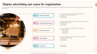 Display Advertising Use Cases For Organization