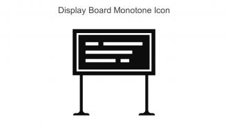 Display Board Monotone Icon In Powerpoint Pptx Png And Editable Eps Format