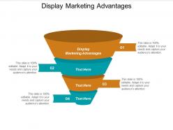 Display marketing advantages ppt powerpoint presentation file smartart cpb