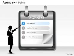 Display the agenda of sales 0214