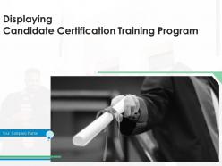 Displaying Candidate Certification Training Program Triangle Enrollment