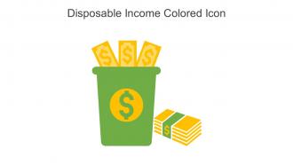 Disposable Income Colored Icon In Powerpoint Pptx Png And Editable Eps Format